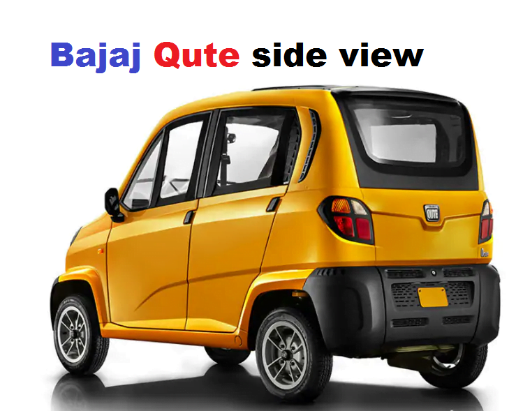 Bajaj Qute side view