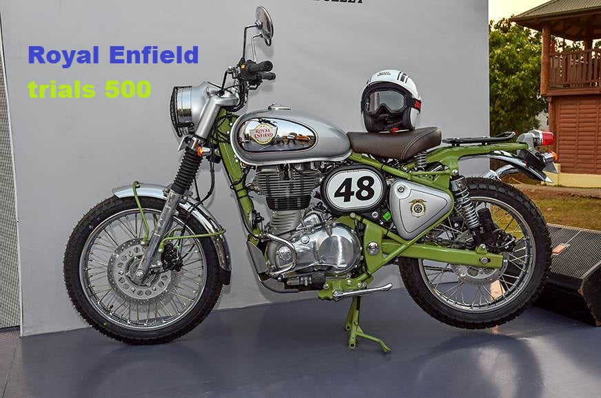 Royal Enfield bullet trials 350 and 500 launched in India