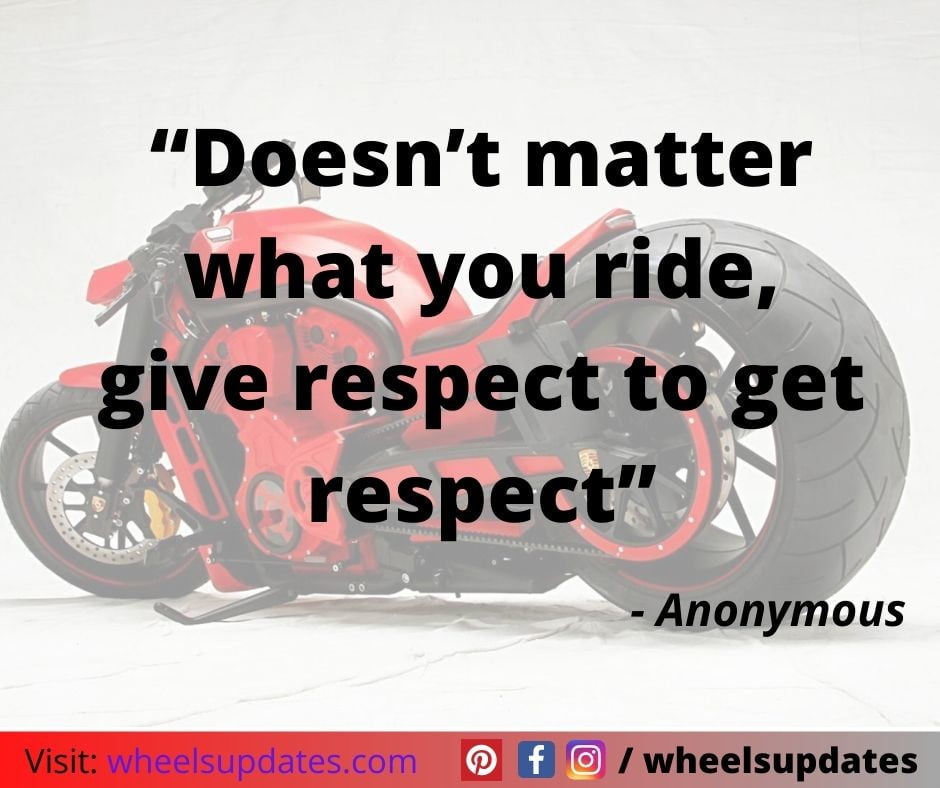 Popular motorcycle riding quote picturs