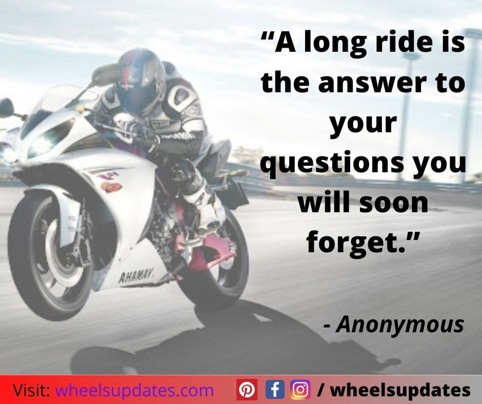 Top 30 best Amazing motorcycle riding quotes