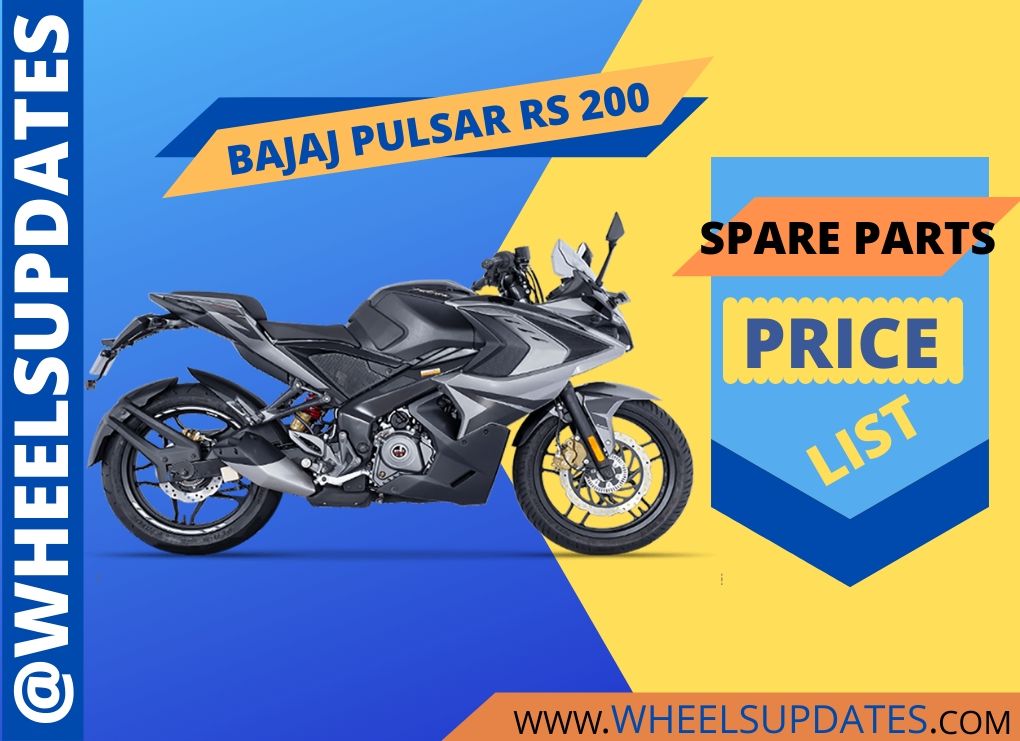 Bajaj Pulsar Rs 0 Spare Parts Price List And Catalogue Pdf Wheelsupdates Com