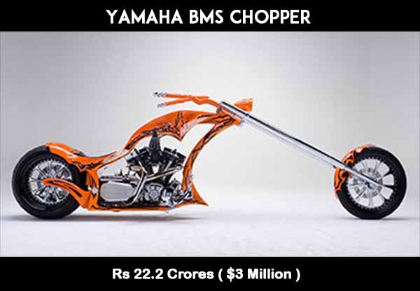Yamaha BMS Chopper Rs 22.2 Crores