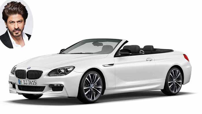 BMW 6-series convertible in Shahrukh khan's car collection