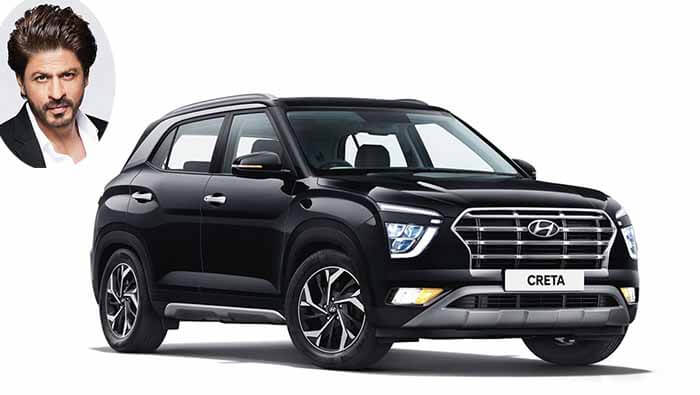 Hyundai Creta owned by Shahrukh khan