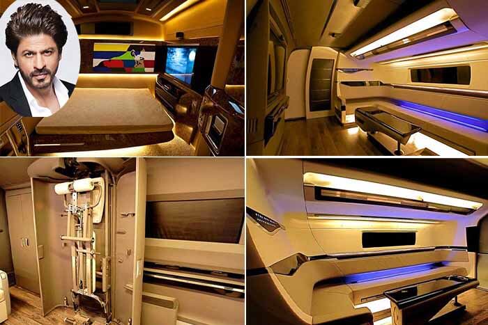 Inside look of Shahrukh khan,s Vanity Van