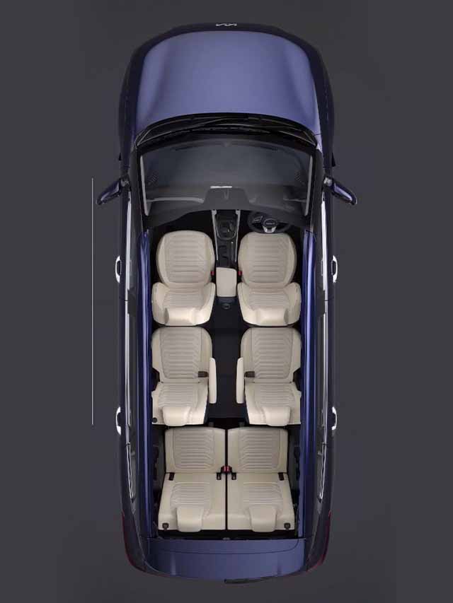 Kia Carens 7 seating arrangement