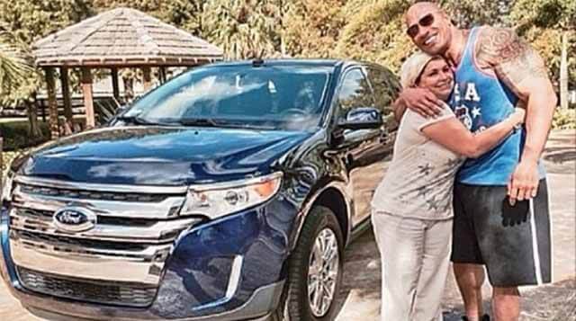 Dwayne Johnson gifted Ford Edge to his long serving maid