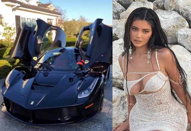 Ferrari LaFerrari Aperta in Kylie Jenner car collection