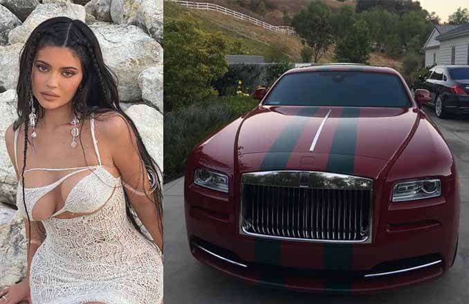 Kylie Jenner car collection include $320k Rolls Royce Wraith