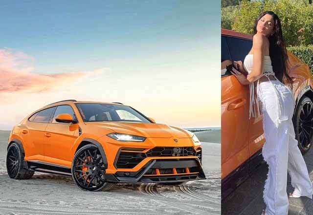 Lamborghini Urus in Kylie Jenner car collection