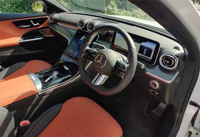 2022 Mercedes Benz C-Class interiors