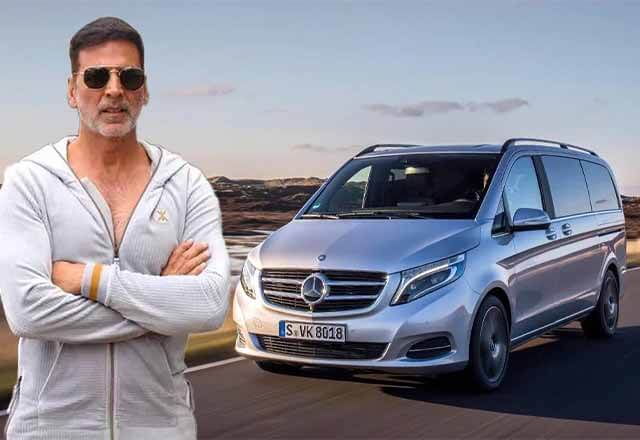 Akshay Kumar's Mercedes Benz V-Class