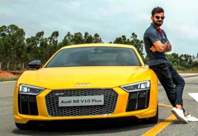 Audi R8 V10 Plus in Virat Kohli's car collection