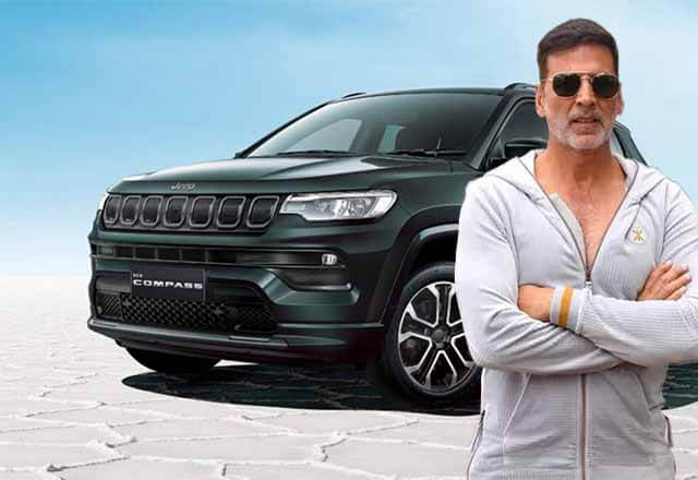 Jeep Compass in Akshay Kumar's car collection