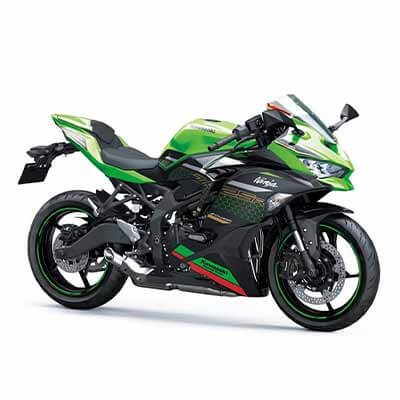 upcoming Kawasaki Ninja ZX-25R Lime Green