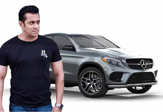 Mercedes Benz AMG GLE43 in Salman khan car collection