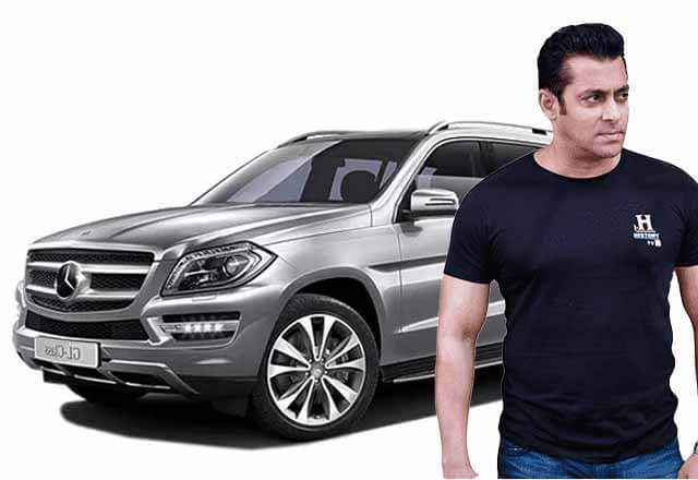 Mercedes Benz GL 350 CDI owned by Salman Khan