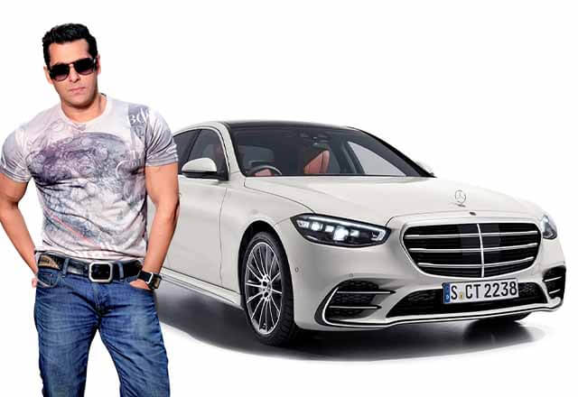 Mercedes S class in salman khan's car collection