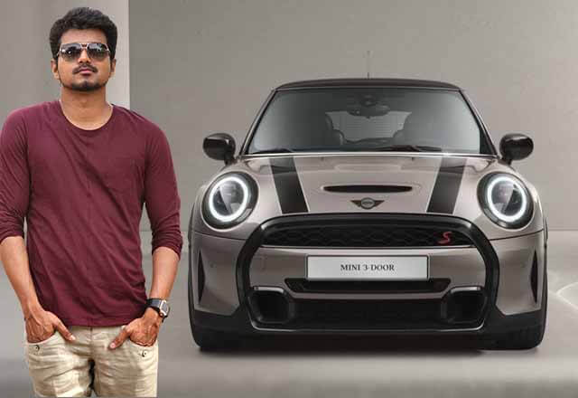 Mini Copper S in Thalapathy vijay car collection