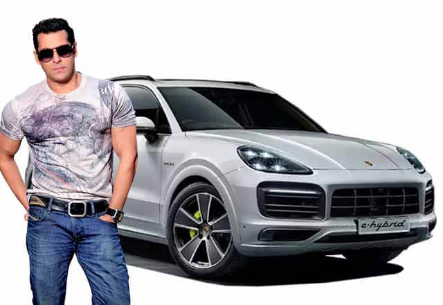 Porsche Cayenne Turbo in salman khan cars collection