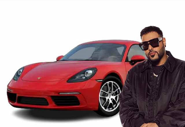 Porsche Cayman 718 owned by Badshah