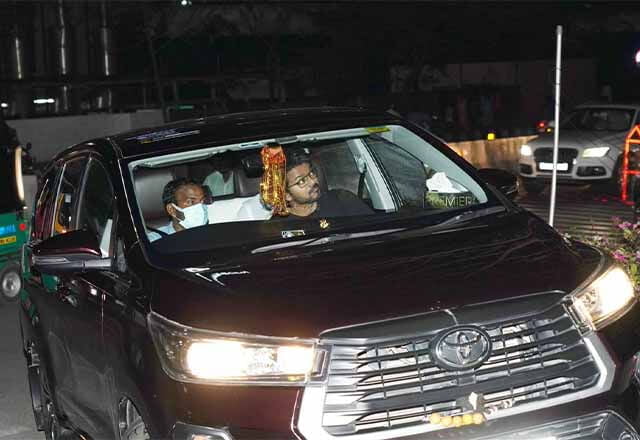 Thalapathy Vijay in Toyota Innova Crysta