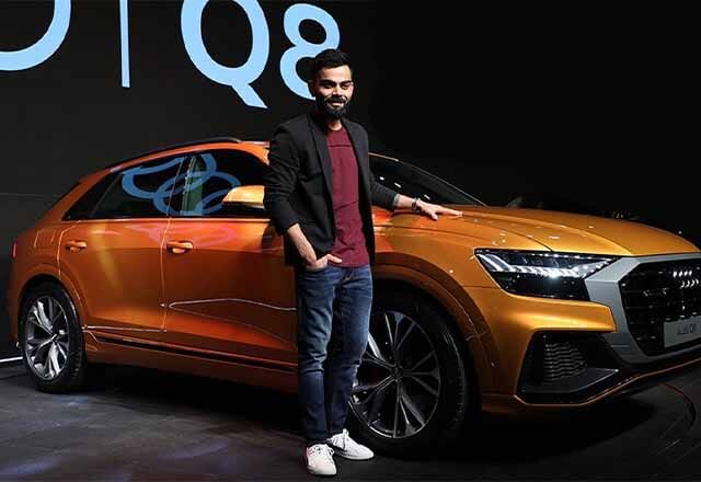 Virat Kohli owns the first Audi Q8 in india