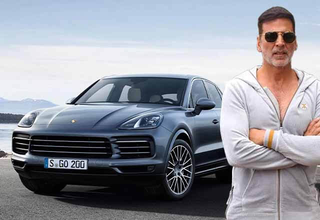 porsche cayenne in Akshay Kumar's car collection