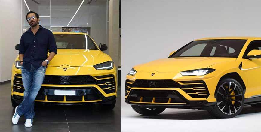 rohit shetty lamborghini urus