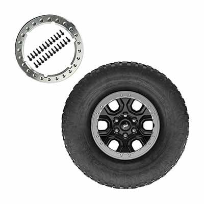 2021-2022 Bronco 17 x 8.5-inch Beadlock wheel kit - Sasquatch